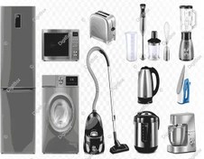 تصویر مجموعه وکتور لوازم برقی خانه 