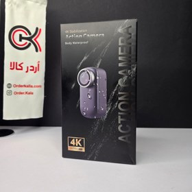 تصویر دوربین اکشن ۴K مغناطیسی ضدآب مدل M11 با نمایشگر 