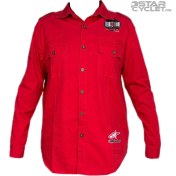 تصویر پیراهن کتان موتورسواری COUNTER ATTACK مدل RED HONDA 