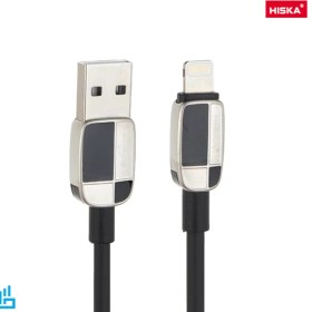 تصویر کابل تبدیل لایتنینگ (آیفونی) LIGHTNING LX-833 هیسکا HISKA طول 1 متری | اکسلنت کالا 