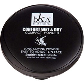 تصویر پنکیک دوکاره بکا مدل Wet & Dry شماره 602 bka Compact Powder Wet & Dry No.602