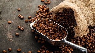 تصویر قهوه عربیکا کنیاAA در وزن های مختلف 