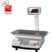 تصویر ترازوی فروشگاهی 50 کیلویی سینی تخت 16000 پرینتر دار محک mahak shopping scale 16000