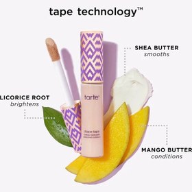 تصویر کانسیلر تارت Tarte Shape Tape شماره 22B رنگ بژ روشن حجم 10 میل Tarte Shape Tape Concealer No. 22B, light beige, volume 10 ml