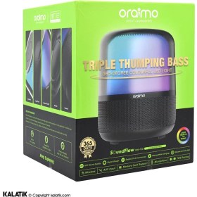 تصویر اسپیکر قابل حمل ارایمو SoundFlow مدل OBS-72D Oraimo OBS-72D SoundFlow Speaker