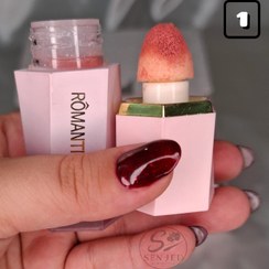تصویر رژگونه مایع پد دار رمانتیک در 6 رنگ جذاب مدل Romantic Matte - شماره 1 