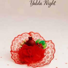 تصویر گیره سر توری دار یلدا 