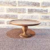 تصویر شیرینی خوری چوب گردو مدل اطلس سایز بزرگ 