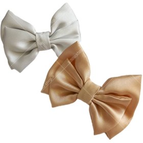 تصویر گیره پاپیون ساتن 