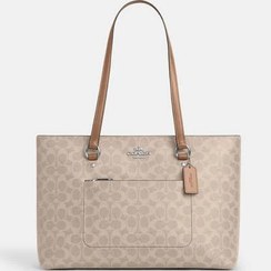 تصویر کیف توت زنانه کوچ مدل لوگو دار Coach Signature Shoulder Bag