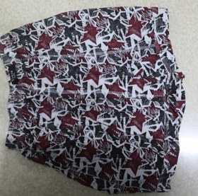 تصویر شورت پادار نخی چاپی - XL XXL XXXL / رنگ بندی داخل عکس موجود 