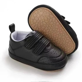 تصویر پاپوش اسپرت بچگانه 199 - مشکی / سایز 0 تا 6 ماه ا Children's sports shoes Children's sports shoes