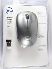 تصویر موس بیسیم Dell WM123 