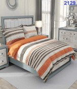 تصویر سرویس لحاف روتختی سه بعدی کارینا دو نفره 6 تکه - 1 