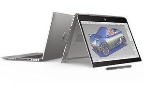 تصویر لپ تاپ اچ‌پی ZBook Studio X360 G5 با پردازنده Xeon و حافظه ۱۶ گیگابایت 