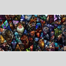 تصویر پوستر دوتا dota 2 سایز 30 در 40 