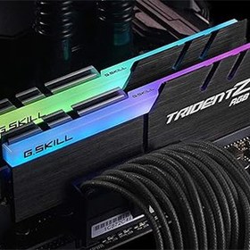 تصویر رم جی اسکیل مدل Trident Z RGB DDR4 3200MHz CL16 16GB DUAL ا G.Skill Trident Z RGB DDR4 3200MHz CL16 16GB DUAL RAM G.Skill Trident Z RGB DDR4 3200MHz CL16 16GB DUAL RAM