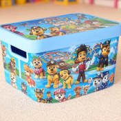 تصویر جعبه اسباب بازی کودک زیباسازان مدل سگ نگهبان 