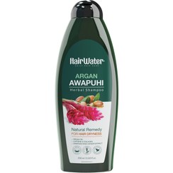 تصویر شامپو ترمیم کننده و آبرسان حاوی عصاره آواپوهی و آرگان مناسب مو خشک حجم 350 میلی لیتر هیر واتر Comeon Argan Awapuhi Shampoo For Hair Dryness 350 ml