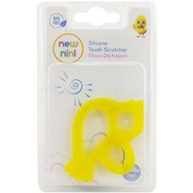 تصویر دندان گیر سیلیکونی طرح گنجشک نیو نی نی New Nini Rattle Teether code:7027/2