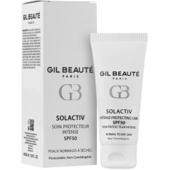 تصویر کرم ضدآفتاب سل اکتیو پوست خشک اس پی اف ۵۰ ژیل بوته GIL BEAUTE SOLACTIV for dry skin spf50