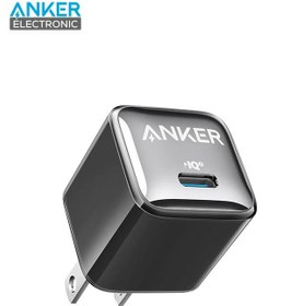 تصویر شارژر دیواری انکر مدل Anker 511 Charger Nano Pro A2637 Anker 511 Charger (Nano Pro) 20W USB-C Wall Charger | A2637