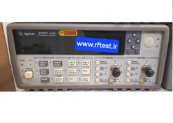 تصویر کانتر فرکانس متر دو کاناله 225 مگاهرتز مدل Agilent 53181A فرکانس متر 225Mhz , کارکرده