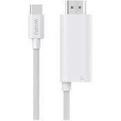 تصویر کابل HDMI TYPE C به 4K 60HZ WIWU WI شارژر PD و طرح ریزی 1.8M WIWU 