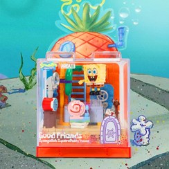 تصویر لگو خانه باب اسفنجی ۳۶۷ قطعه چراغ دار 