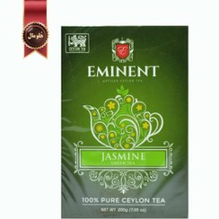 تصویر چای امیننت eminent مدل چای سبز یاسمین jasmine green tea وزن 200 گرم 