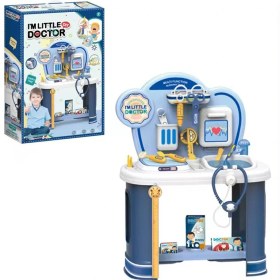 تصویر ست اسباب بازی پزشکی مدل Fabiola Nursing صورتی 