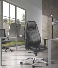 تصویر صندلی مدیریتی مدرن صنعت مدل M160 - مشکی ا M160 M160
