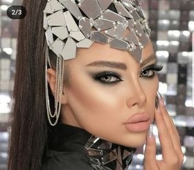 تصویر سربند آیینه ای شیک 