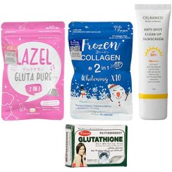 تصویر پک تخفیفی ترکیبی لزل منجمد صابون و ضد آفتاب 