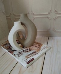 تصویر گلدون دو قلو 