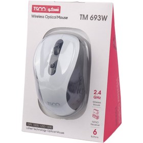 تصویر ماوس تسکو مدل TM 693 TSCO TM 693W Wireless Mouse