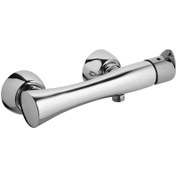 تصویر شیر توالتی مدل کارن البرز روز کروم براق 