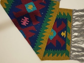 تصویر گلیم دست بافت کد777 