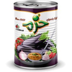 تصویر کنسرو خوراک بادمجان خرم 
