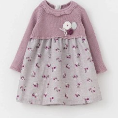 تصویر پیراهن دخترانه ایندیگو طرح دایانا کد 231641 