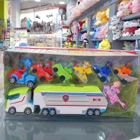 تصویر اتوبوس سگ های نگهبان - اسباب بازی پانداکیش 