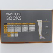 تصویر جوراب واریس AD زیر زانو 7070 سایز 6 پین مد 