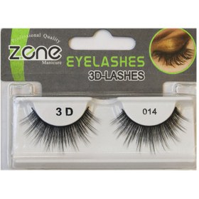 تصویر مژه مصنوعی سه بعدی 014 زد.وان Z.ONE 3D-014 False Eye Lashes