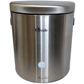 تصویر ظرف برنج سرکوله مدل استیل ایرسامارکت 