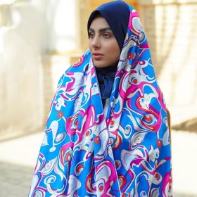 تصویر چادر سیلک اماراتی 