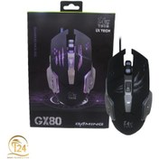 تصویر ماوس گیمینگ Uctech مدل GX80 GAMING MOUSE UCTECH GX80