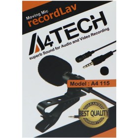 تصویر میکروفون یقه ای A4TECH A4 115 A4 Tech A4-115 Microphone