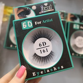 تصویر مژه مصنوعی کد 6D-161 جول Jewel False Eyelashes 6D 161