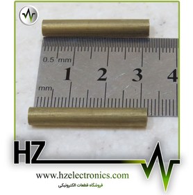 تصویر اسپیسر فلزی M3 برنجی گرد 