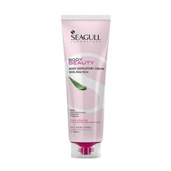 تصویر کرم موبر بدن حاوی آلوئه ورا سی گل 100 میلی لیتری Seagull Body Depilatory Cream With Aloe Vera 100 ml